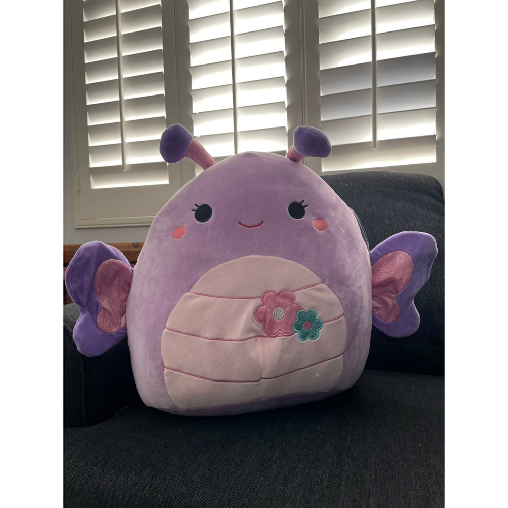 Squishmallows Brenda The Purple Butterfly 16-in Plush